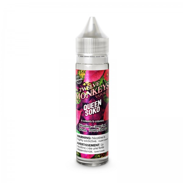 Queen Soko – Twelve Monkeys E-Liquid