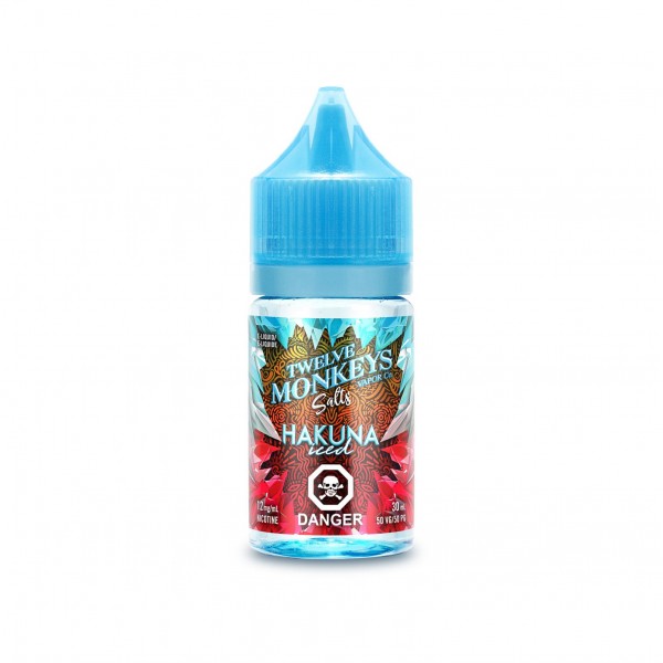 Hakuna Iced SALTS – Twelve Monkeys E-Liquid