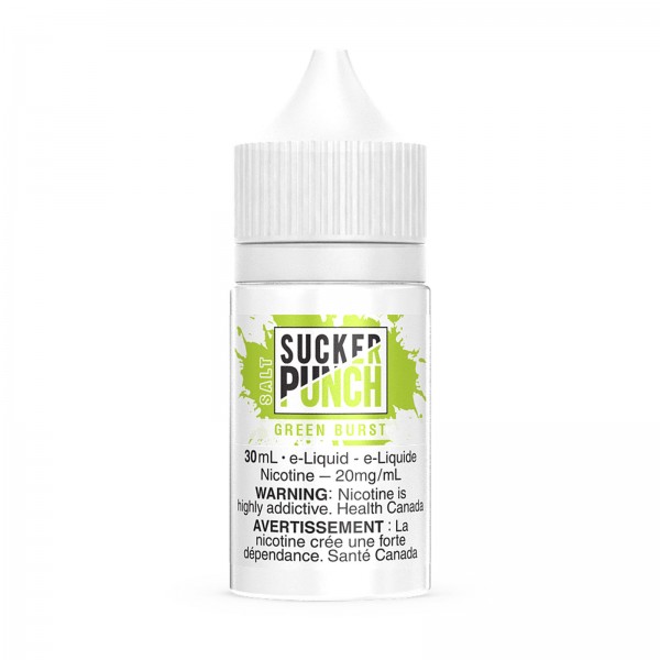 Green Burst SALT – Sucker Punch Salt E-Liqui...