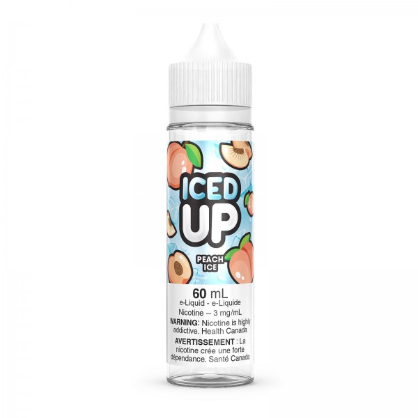 Peach Ice – Iced Up E-Liquid