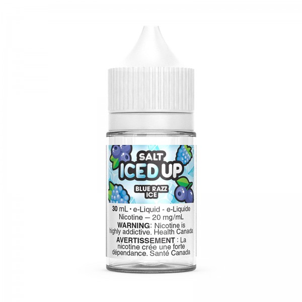 Blue Razz Ice SALT – Iced Up Salt E-liquid