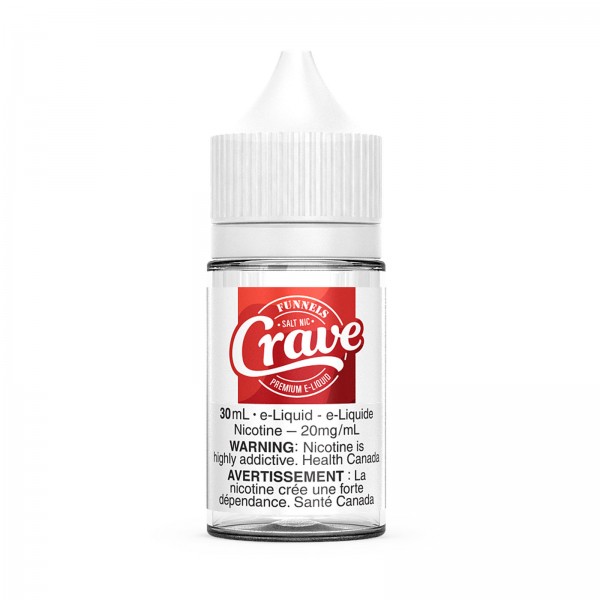 Strawberry SALT – Crave E-Liquid (Funnels)