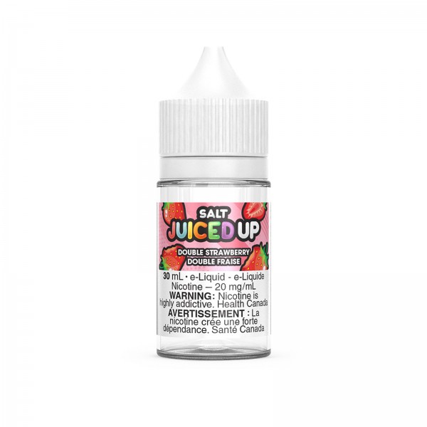 Double Strawberry SALT – Juiced Up E-Liquid