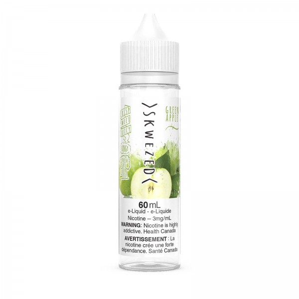 Green Apple E-Liquid (60ml) – Skwezed