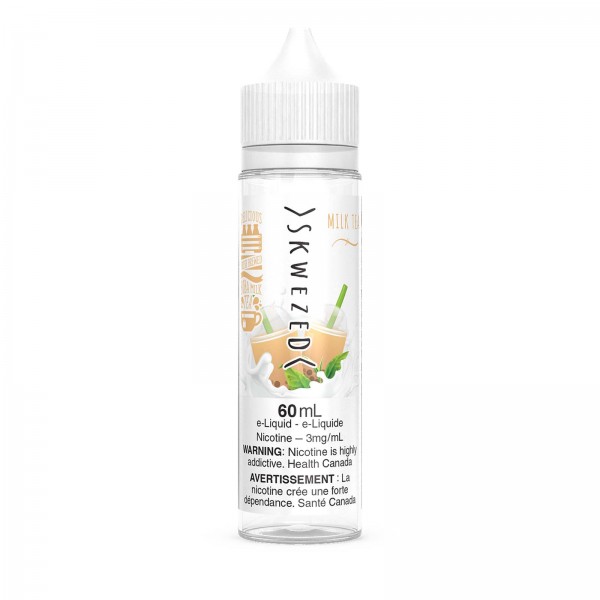 Milk Tea E-Liquid (60ml) – Skwezed