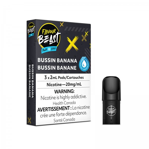 Bussin Banana – Flavour Beast Pods