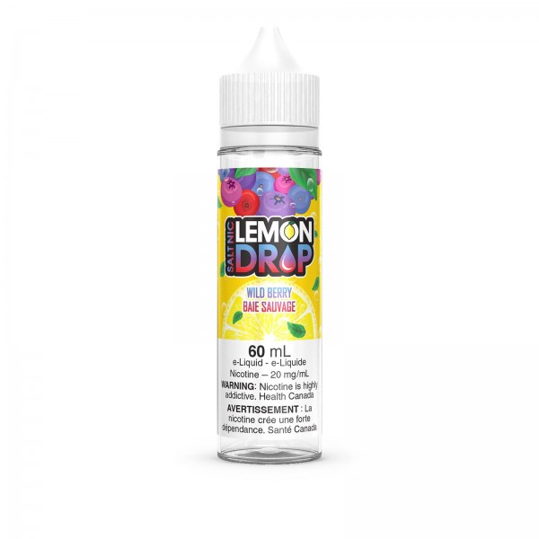 Wild Berry SALT – Lemon Drop SALT 60mL E-Liquid