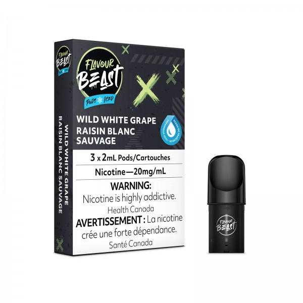 Wild White Grape – Flavour Beast Pods