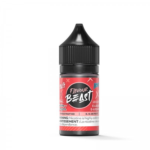 Famous Fruit KO Iced SALT – Flavour Beast Salt E-Liquid