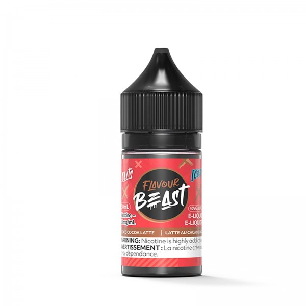 Loco Cocoa Latte Iced SALT – Flavour Beast Salt E-Liquid