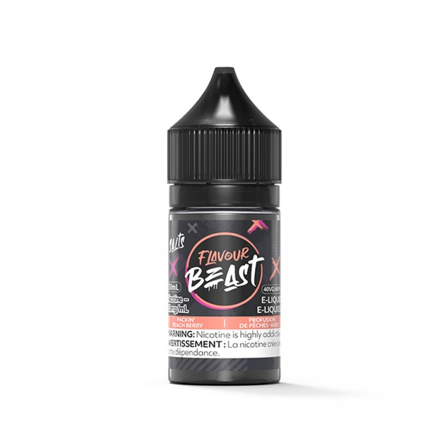 Packin Peach Berry SALT – Flavour Beast Salt E-Liquid