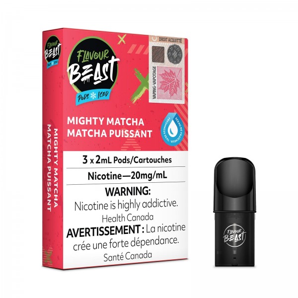 Mighty Matcha Iced – Flavour Beast Pods