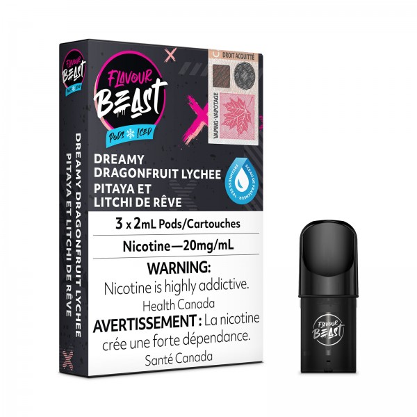 Dreamy Dragonfruit Lychee Iced – Flavour Beast Pods